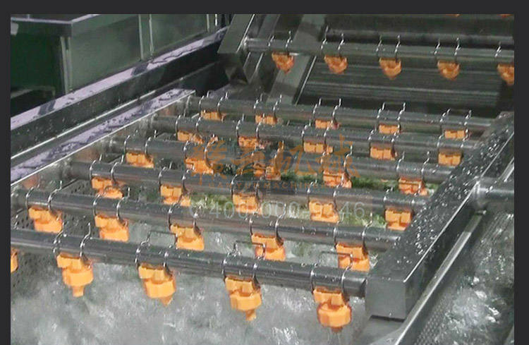 事業(yè)單位部隊學校食堂的蔬菜清洗消毒用的氣泡清洗機(圖18)